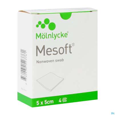 Vlieskompressen Mesoft/set Steril 5x 5cm 10x2 20st, A-Nr.: 3322744 - 02