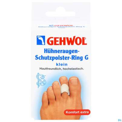 Huehneraugen Schutzpolster Gehwol/ring/g Klein Nr 64199 3st, A-Nr.: 1487004 - 01