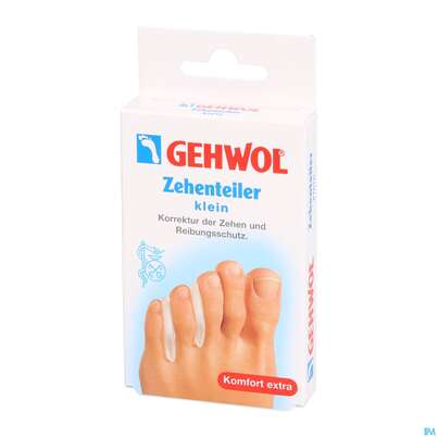 Gehwol Zehenteiler Gel Klein Nr 64039 3st, A-Nr.: 2525994 - 02