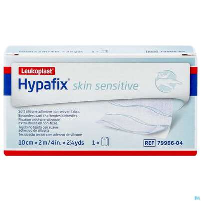 Wundverband Hypafix/skin/sensitive Fixierverband/silikon 2mx10cm 7996604 1st, A-Nr.: 4605154 - 02