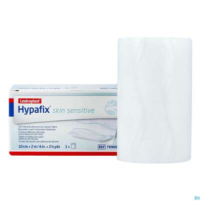 Wundverband Hypafix/skin/sensitive Fixierverband/silikon 2mx10cm 7996604 1st, A-Nr.: 4605154 - 05