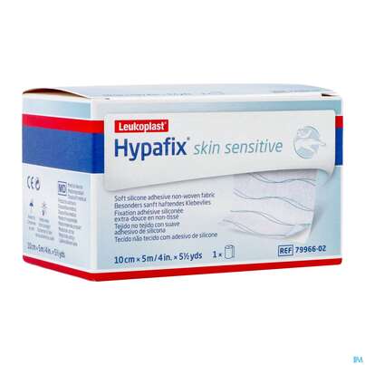 Wundverband Hypafix/skin/sensitive Fixierverband/silikon 5mx10cm 7996602 1st, A-Nr.: 4605131 - 03