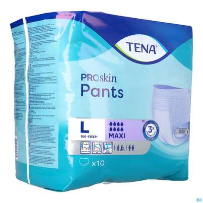 Sie sehen eine Packung Inkontinenz Tena Pants Maxi L 794623 10st, Produktbild: 06 Inkontinenz Tena Pants Maxi L 794623 10st, A-Nr.: 3206699 - 06