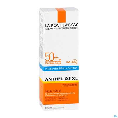 Sie sehen eine Packung Sonnenprodukte La Roche Posay Anthelios 50+/uva27 Milch Hydra 100ml, Produktbild: 02 Sonnenprodukte La Roche Posay Anthelios 50+/uva27 Milch Hydra 100ml, A-Nr.: 3949101 - 02