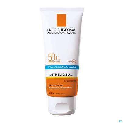 Sie sehen eine Packung Sonnenprodukte La Roche Posay Anthelios 50+/uva27 Milch Hydra 100ml, Produktbild: 03 Sonnenprodukte La Roche Posay Anthelios 50+/uva27 Milch Hydra 100ml, A-Nr.: 3949101 - 03