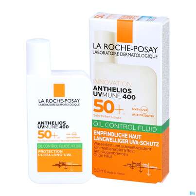 Sonnenprodukte La Roche Posay Anthelios/oil Control Fluid Uvmune400 Lsf50+ 50ml, A-Nr.: 5696503 - 06