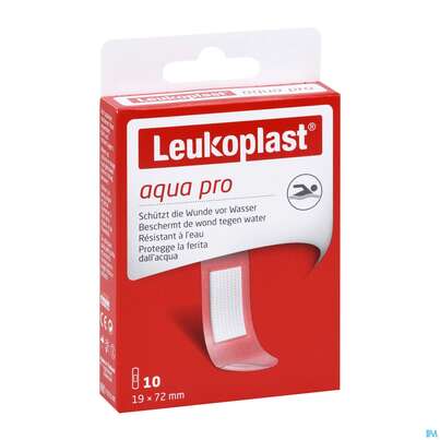 Wundpflaster Leukoplast/aqua Pro Wasserdicht 19x72mm 10st, A-Nr.: 4369073 - 05