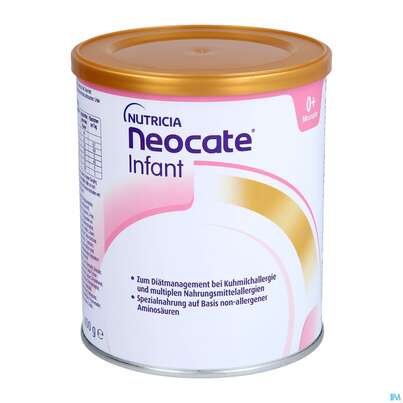 Sie sehen eine Packung Neocate Pulver/infant 400g, Produktbild: 03 Neocate Pulver/infant 400g, A-Nr.: 3611537 - 03