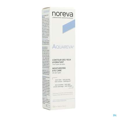 Sie sehen eine Packung Noreva Aquareva Augenkontur 15ml, Produktbild: 02 Noreva Aquareva Augenkontur 15ml, A-Nr.: 4996373 - 02