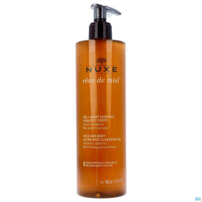 Nuxe Reve De Miel Gel Lavant Surgras Visage Et Corps 400ml, A-Nr.: 4080467 - 01
