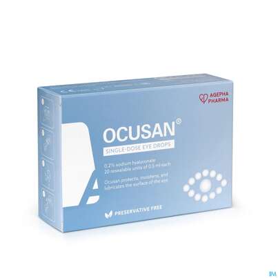 Augentropfen Ocusan 0,5ml 20st, A-Nr.: 3662807 - 03