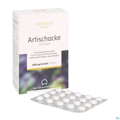 Artischocken Dragees Sanhelios Nr.62020 100st, A-Nr.: 2478007 - 05