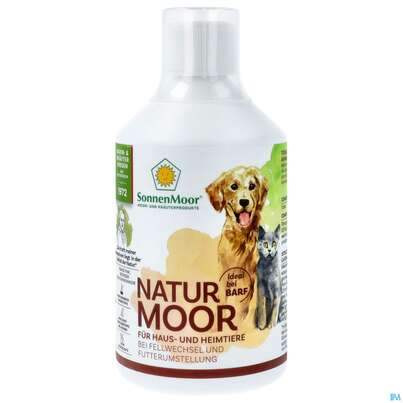 Sie sehen eine Packung Veterinaerprodukte Sonnenmoor Naturmoor Haustiere 500ml, Produktbild: 01 Veterinaerprodukte Sonnenmoor Naturmoor Haustiere 500ml, A-Nr.: 3635437 - 01