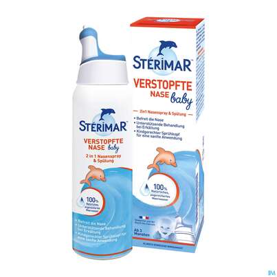Sie sehen eine Packung Sterimar Verst Baby Na-spray 100ml, Produktbild: 03 Sterimar Verst Baby Na-spray 100ml, A-Nr.: 5714477 - 03