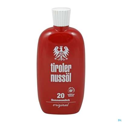 Sonnenprodukte Tiroler Nussoel Original Sonnenmilch Wasserfest Lsf 20 150ml, A-Nr.: 3415291 - 01