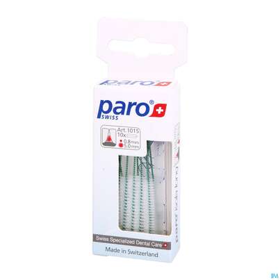 Zahnbuersten Paro Isola Buerste 5mm Gruen 10st, A-Nr.: 1112853 - 02